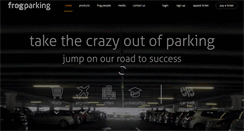 Desktop Screenshot of frogparking.com